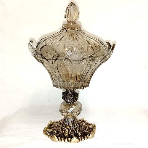 شکلات خوری پایه دار مدل رزشاهی